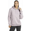 adidas Essentials Monogram Regular Fleece Graphic Hoodie fialová biela