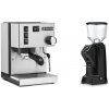 Rancilio Silvia E + Eureka Nadir 65, black Rancilio Silvia E + Eureka Nadir 65, black