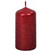 Vianočná sviečka ANDROMEDA valec červená pr. 6 x 9 cm Vianočná sviečka ANDROMEDA valec červená pr. 6 x 9 cm