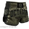 Muay Thai trenky - Octagon - dark green Muay Thai trenky - Octagon - dark green
