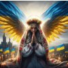 NORIMPEX Diamantové maľovanie Ukrajinský anjel 30 x 40 cm