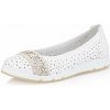 Dámske baleríny RIEKER L3062-80 biela S6 37 Dámske baleríny RIEKER L3062-80 biela S6 37