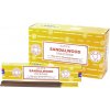 Vonné tyčinky Satya - Sandalwood, 15g Vonné tyčinky Satya - Sandalwood, 15g