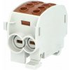 Hora eTec GmbH Svorkovnica rozbočovacia Cu HLAK 70/1 C L B hnedá 300A vstup 2x70mm2 výstup 2x50mm2 Hora eTec GmbH Svorkovnica rozbočovacia Cu HLAK 70/1 C L B hnedá 300A vstup 2x70mm2 výstup 2x50mm2