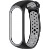 Eternico Sporty pre Xiaomi Mi band 5/6/7 solid black and gray APW-XMI7SP-SBEG Eternico Sporty pre Xiaomi Mi band 5/6/7 solid black and gray APW-XMI7SP-SBEG