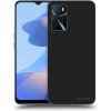 Picasee silikónový čierny obal pre OPPO A16 - Clear Picasee silikónový čierny obal pre OPPO A16 - Clear