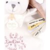 Doudou et Compagnie Paris Doudou Darčeková sada Plyšový muchláčik medvedík s čiapočkou ružový 25 cm Doudou et Compagnie Paris Doudou Darčeková sada Plyšový muchláčik medvedík s čiapočkou ružový 25 cm