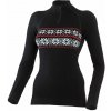 Lasting Dámská vlněná Merino mikina WIGI 300g - černá Velikost: XXS/XS Lasting Dámská vlněná Merino mikina WIGI 300g - černá Velikost: XXS/XS