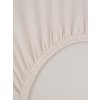 MKLozkoviny.sk Jersey plachta do postieľky s elastanom Deluxe 70 x 140 cm – biela káva MKLozkoviny.sk Jersey plachta do postieľky s elastanom Deluxe 70 x 140 cm – biela káva