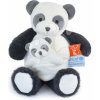 Plyšová panda s mláďatkom Panda Unicef Collection Doudou et Compagnie v darčekovom balení biela 25 cm od 0 mes Plyšová panda s mláďatkom Panda Unicef Collection Doudou et Compagnie v darčekovom balení biela 25 cm od 0 mes