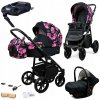 Detský kočík 4v1 BabyLux ColorLux športový kočík vanička autosedačka základňa ISOFIX Detský kočík 4v1 BabyLux ColorLux športový kočík vanička autosedačka základňa ISOFIX