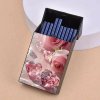 Puzdro na cigarety SLIM EXCLUSIVE | ružové srdcia Puzdro na cigarety SLIM EXCLUSIVE | ružové srdcia