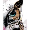 ZUTY Maľovanie podľa čísel - ABSTRAKT SOVY Rámovanie: vypnuté plátno na rám, Rozmer: 80x100 cm ZUTY Maľovanie podľa čísel - ABSTRAKT SOVY Rámovanie: vypnuté plátno na rám, Rozmer: 80x100 cm