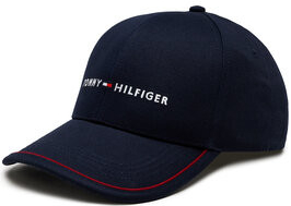 Tommy Hilfiger Th Skyline Cap AM0AM11494 Tmavomodrá