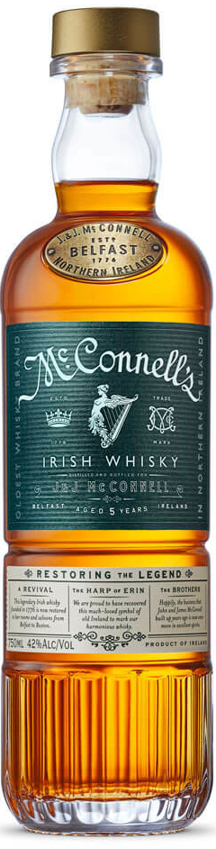 McConnell\'s Fine Blend 5y 42% 0,7 l (čistá fľaša)