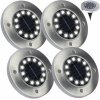 Masterled Sada 4x nájazdové solárne svietidlo 12x LED 1W IP54 Masterled Sada 4x nájazdové solárne svietidlo 12x LED 1W IP54