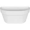 elho Kvetináč Loft Urban Wall Basket biely 40 x 19 x 20 cm elho Kvetináč Loft Urban Wall Basket biely 40 x 19 x 20 cm