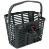 BELLELLI Košík plastový na riadidlá KLICK FIX, čierny BELLELLI Košík plastový na riadidlá KLICK FIX, čierny