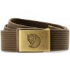 Opasok Fjallraven Canvas Brass Belt 4 cm - dark olive Opasok Fjallraven Canvas Brass Belt 4 cm - dark olive