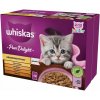 WHISKAS Junior vlhké krmivo pre mačiatka, mix príchutí 12x85 g WHISKAS Junior vlhké krmivo pre mačiatka, mix príchutí 12x85 g