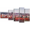Sablio Obraz - 5-dílný Praha - 100x60 cm Sablio Obraz - 5-dílný Praha - 100x60 cm