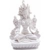 Nefertitis Feng Shui biela soška bohyne Biela Tára - 15 cm Nefertitis Feng Shui biela soška bohyne Biela Tára - 15 cm