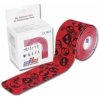 BB Tape červené lebky 5 cm x 5 m BB Tape červené lebky 5 cm x 5 m