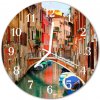 Nástenné sklenené hodiny Benátky fi 30 cm Nástenné sklenené hodiny Benátky fi 30 cm