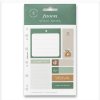 Filofax Lepiace bločky Eco Essential náplň osobných/A5 diárov Filofax Lepiace bločky Eco Essential náplň osobných/A5 diárov