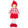 MagicHome Dekorácia Chlapec v károvanej košeli 32 cm MagicHome Dekorácia Chlapec v károvanej košeli 32 cm