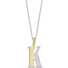 TI SENTO strieborný náhrdelník písmeno K 6840ZY/K TI SENTO strieborný náhrdelník písmeno K 6840ZY/K