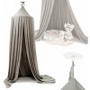 KIK Závesný baldachýn nad detskú postieľku šedá KIK Závesný baldachýn nad detskú postieľku šedá