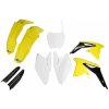 SUZUKI RMZ 450 08-17 UFO sada kapotážových plastov OEM SUZUKI RMZ 450 08-17 UFO sada kapotážových plastov OEM