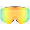 Lyžiarske okuliare Uvex Provoqe FM - black matt/yellow green S1 Lyžiarske okuliare Uvex Provoqe FM - black matt/yellow green S1