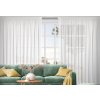 Design 91, Hotová záclona s rurkovitou riasiacou páskou - Debra mliečna nekrčiva biela hladká, š. 4 m x d. 2,7 m Design 91, Hotová záclona s rurkovitou riasiacou páskou - Debra mliečna nekrčiva biela hladká, š. 4 m x d. 2,7 m