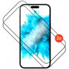 Tvrzené sklo FIXED Full-Cover s aplikátorem pro Apple iPhone 17 Pro, 2ks, černé Tvrzené sklo FIXED Full-Cover s aplikátorem pro Apple iPhone 17 Pro, 2ks, černé