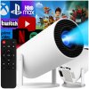 Projektor Prenosný Android Smart Mini TV 4K LED Reproduktor WIFI Projektor Prenosný Android Smart Mini TV 4K LED Reproduktor WIFI