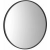 Sapho Sapho, NOTION SLIM guľaté zrkadlo v ráme, ø 40cm, čierna matná, NT400 Sapho Sapho, NOTION SLIM guľaté zrkadlo v ráme, ø 40cm, čierna matná, NT400