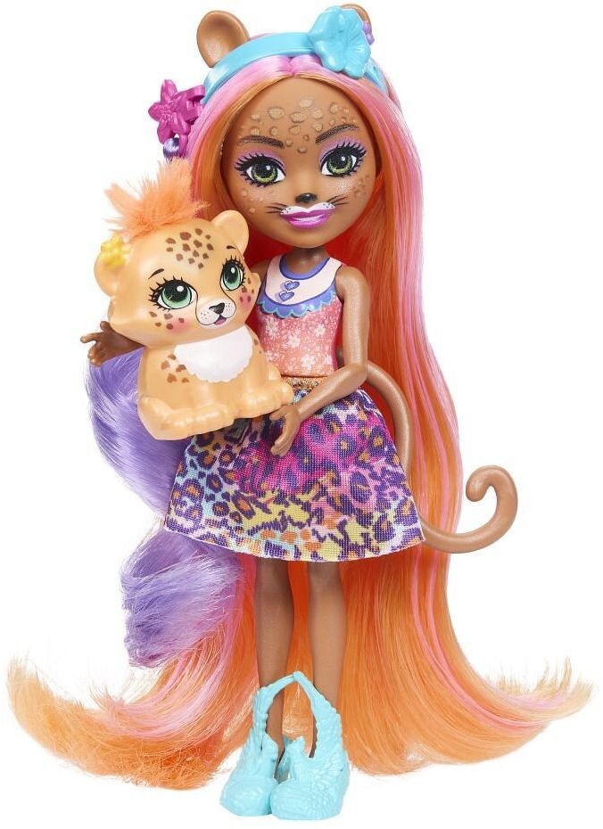 Mattel Enchantimals deluxe bábika Charisse Gepardová