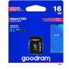 Karta GOODRAM MicroSDHC 16GB M1AA, UHS-I Class 10, U1 + adaptér M1AA-0160R12 GoodRAM Karta GOODRAM MicroSDHC 16GB M1AA, UHS-I Class 10, U1 + adaptér M1AA-0160R12 GoodRAM