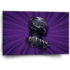 Sablio Obraz BLACK PANTHER z profilu Fialový - 60x40 cm Sablio Obraz BLACK PANTHER z profilu Fialový - 60x40 cm