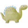 Plyšák - vankúšik z mikrospandexu DINOSAURUS zelený Plyšák - vankúšik z mikrospandexu DINOSAURUS zelený