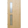 Hrdinka Palubkové dvere Vertikal - pánty 60 cm Pravé