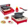 JOKO Detská Drevená Varná doska, sporák so zvukom a svetlom, panvica + príslušenstvo JOKO Detská Drevená Varná doska, sporák so zvukom a svetlom, panvica + príslušenstvo