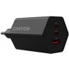 CANYON charger HEXAGON 65 GaN 65W 2xPD 1xQC EU Black CANYON charger HEXAGON 65 GaN 65W 2xPD 1xQC EU Black