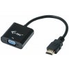 i-tec HDMI na D-SUB (VGA) kabelový adaptér/ 1920×1080/ černý HDMI2VGAADA i-tec HDMI na D-SUB (VGA) kabelový adaptér/ 1920×1080/ černý HDMI2VGAADA