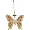 MFP drevený motýľ č. 32, záves 10 cm