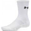 Under Armour ponožky Performance Cotton 3p Crw White/Steel/Steel