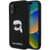 Karl Lagerfeld Liquid Silicone Karl Head MagSafe Zadní Kryt pro iPhone 16 Black Karl Lagerfeld Liquid Silicone Karl Head MagSafe Zadní Kryt pro iPhone 16 Black