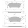 KH617 Brzdové platničky GOLDfren 310 m.in CAN AM KH617 Brzdové platničky GOLDfren 310 m.in CAN AM
